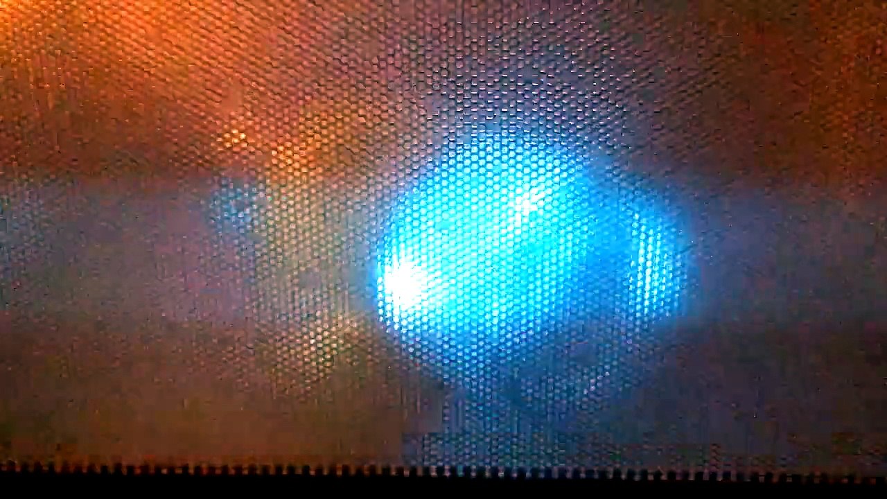 EPIC Light Show - Microwaved LED light, Plasma induced melting using foil scraps!