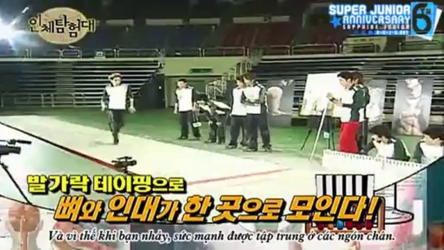 Exploration of the human body Super Junior - Ep 4-2