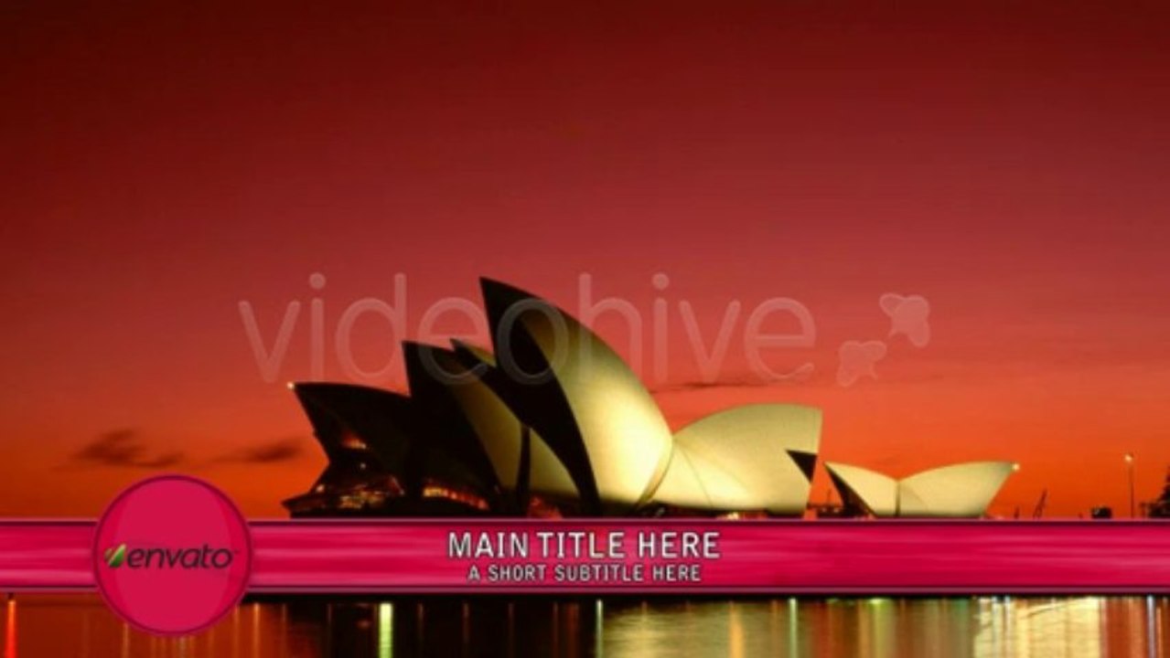 Round Lower Third - After Effects Template