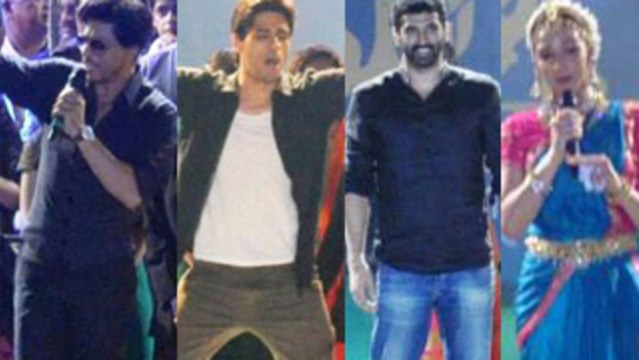 Bollywood Celebs @ Sachin Ahir's Sankalp Dahi Handi Celebrations