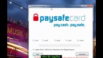 Paysafecard code generator -Working With Proof - Updated 2013