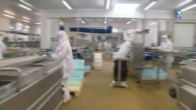 Cany Barville (76) : reprise de Ledun saumon, crevettes par Delpeyrat