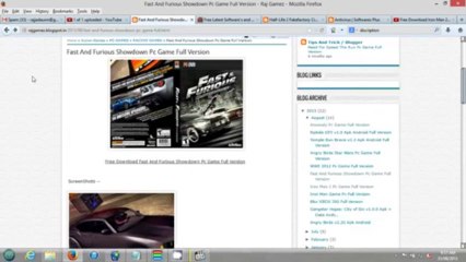 ▶ Free Download Fast And Furious Showdown Pc Game Full Version