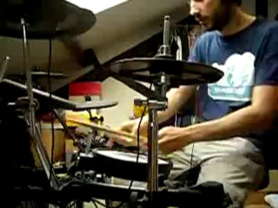 Linkin Park - What I've Done (drum cover by liberforce)