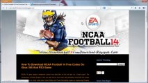 NCAA Football 14 Redeem Codes Xbox 360 - PS3