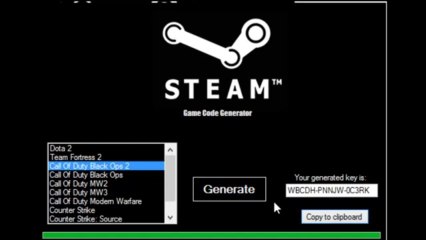 ▶ Steam Keys Generator 2013 June) Undetectable