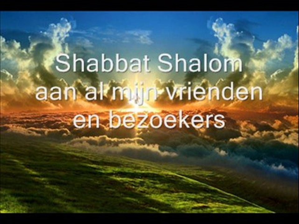 shabbat shalom.