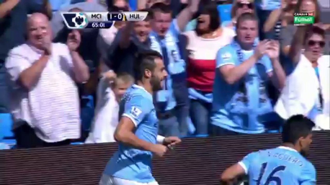 Gol de Negredo - ManCity 1 - 0 Hull City
