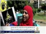 حضور نسوي في مظاهرات رفض الانقلاب بمصر