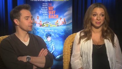 Sam Rockwell And Maya Rudolph Interview -- The Way, Way Back