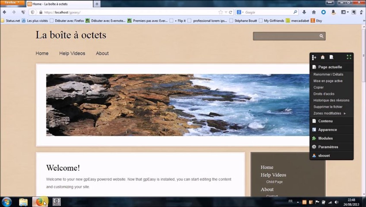 LBAO - Installer CMS gpEasy avec XAMPP sous Windows