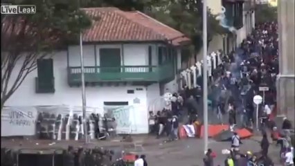 woman who protected the police