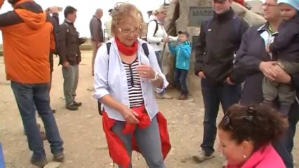 Weltfriedenstag am 31.08.2013 auf den Brocken mit MdL Evelyn Edler und Bundestagskandidatin Elke Reinke