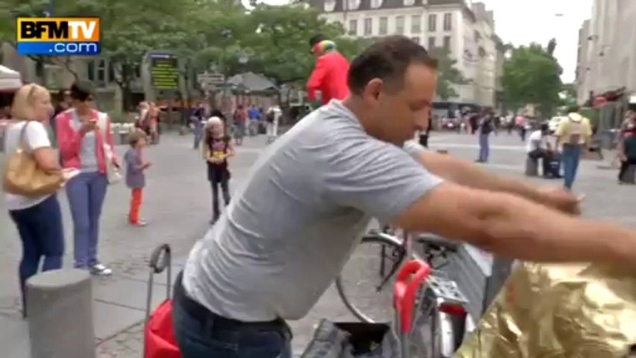 7 jours BFM: au coeur d'un camp de Roms à Marseille -31/08