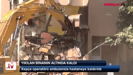 Ekskavatör ile çok katlı binanın kolonuna kepçe vuran olsa olsa laz olabilir