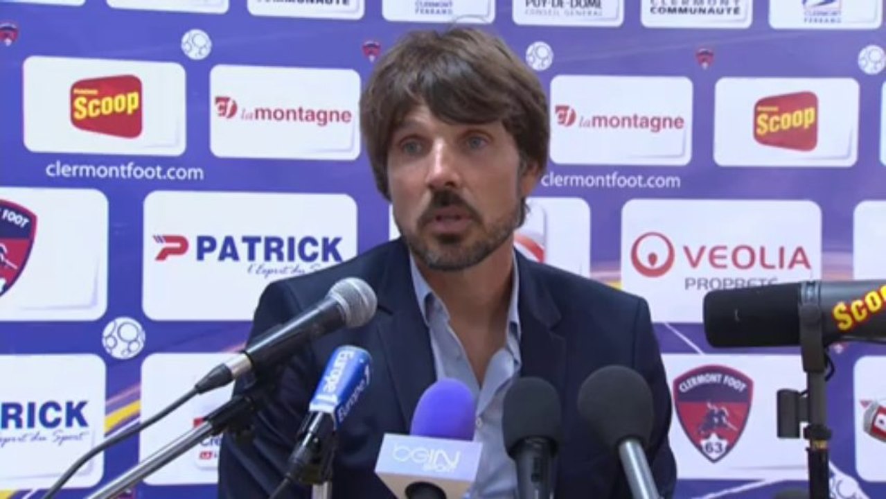 Conférence de presse Clermont Foot - US Créteil (0-0) : Régis BROUARD (CF63) - Jean-Luc VASSEUR (USCL) - 2013/2014