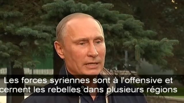 RT 2013.08.31 Vladimir Poutine, sur les armes chimiques en Syrie
