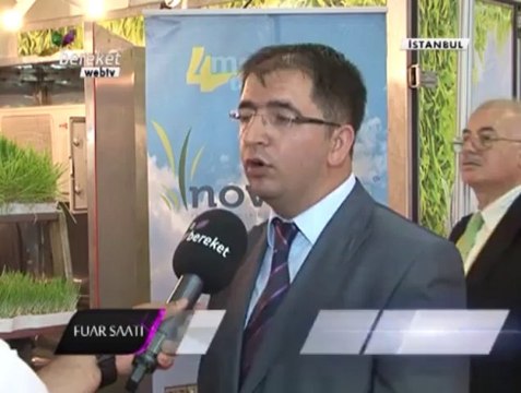 NOVATOM Taze Yem Ot Makinaları Fuar Saati Programı - Animalia Hayvancılık ve Teknolojileri Fuarı İstanbul - Bereket TV 2013