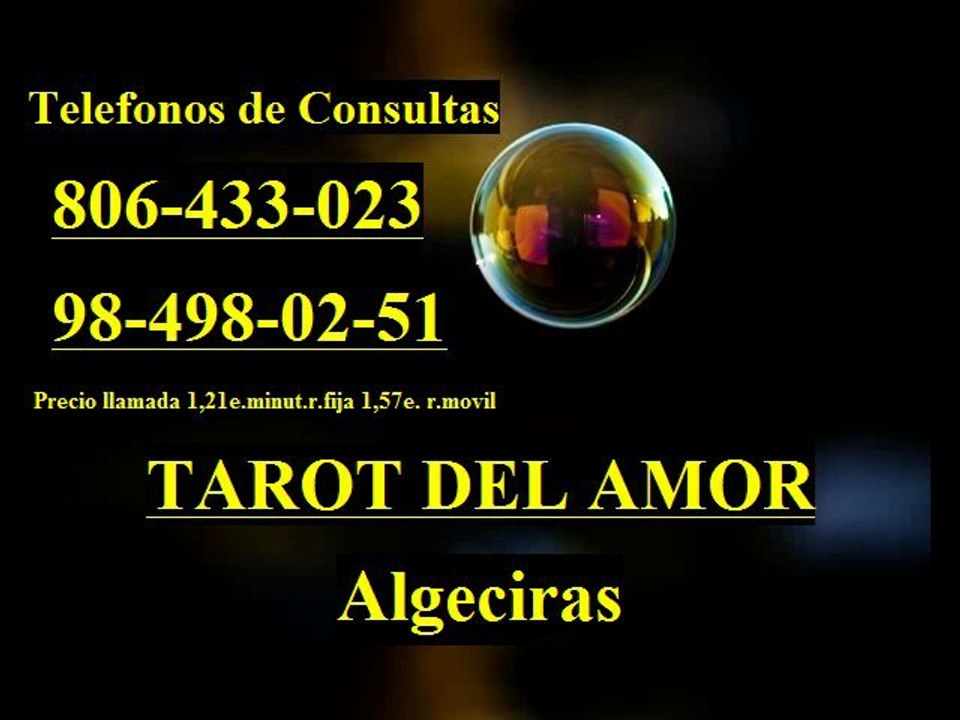 Tarot en Algeciras consultas