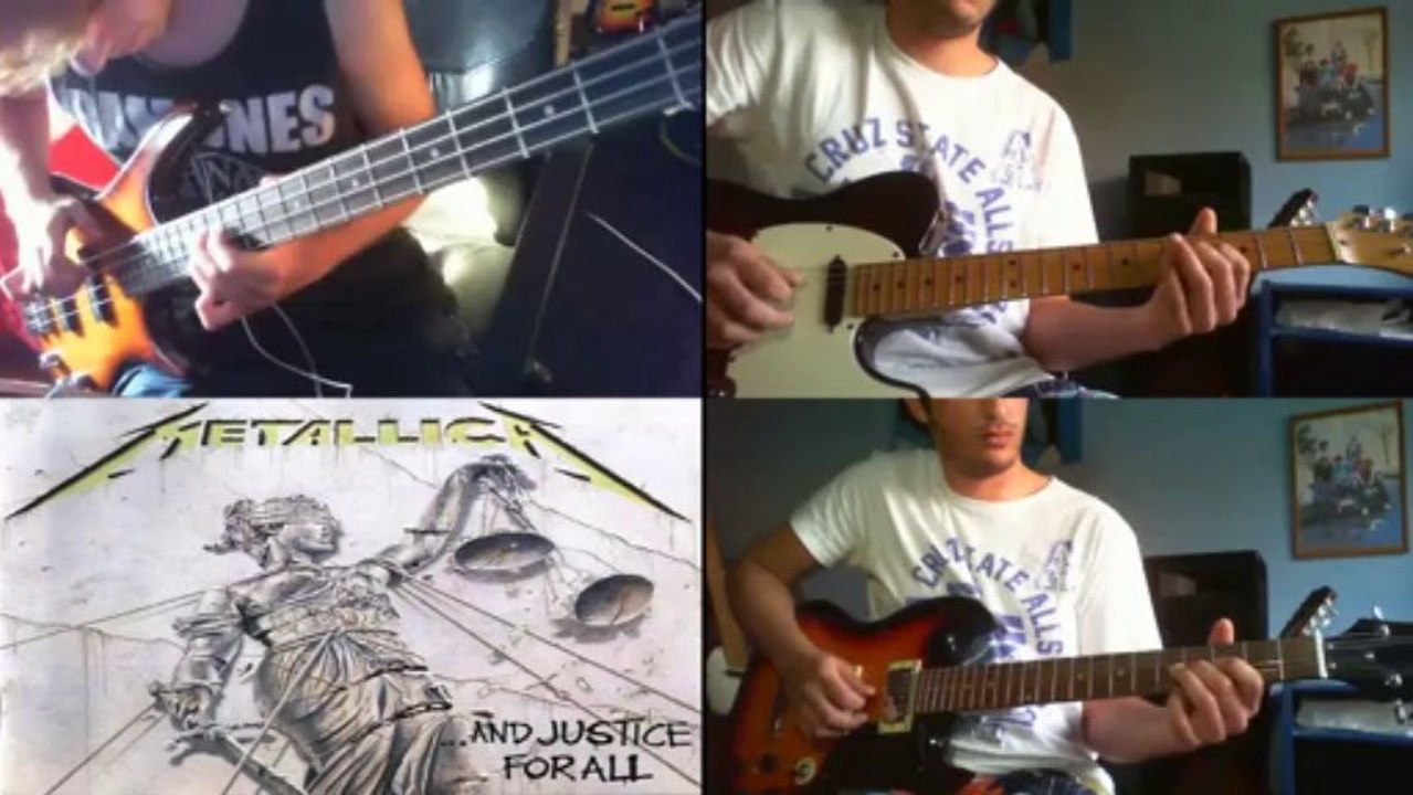 Metallica - To Live Is To Die live Seattle 89' Solo Collab cover