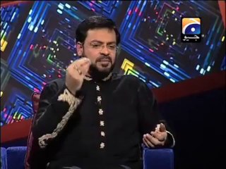 Dr Aamir Liaquat Hussain At Shareef Show part 07
