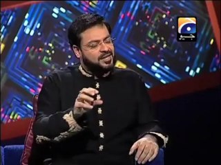 Aamir LiaQuat at Shareef Show part 03