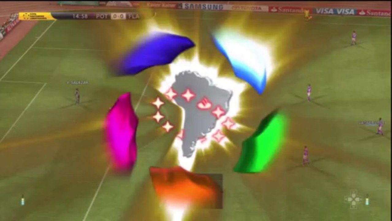 (thegamer) pes 2013  copa libertadores santander 2013 match de barrage aller
