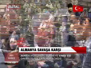ALMANYA SAVAŞA KARŞI