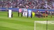 PSG - Guingamp : Entrée des joueurs sur la pelouse du Parc des Princes