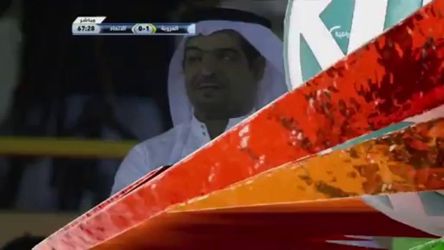 هدف العروبة مشاري العنزي في الاتحاد - العروبة 1-0 الاتحاد HD