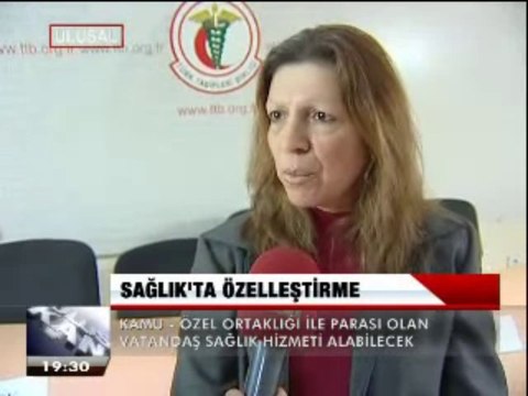 SAĞLIKTA ÖZELLEŞTİRME
