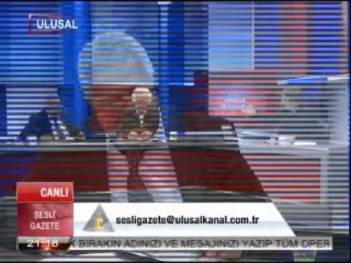 SESLİ GAZETE. 13.2.2013.ÇRŞ. ( BALYOZ DAVASI VE ERDOĞAN'IN ZİYARETİ. ).flv