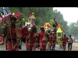 Kavad Yatra - Annual pilgrimage of devotees of Shiva