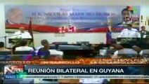 Venezuela y Guyana afianzan lazos bilaterales