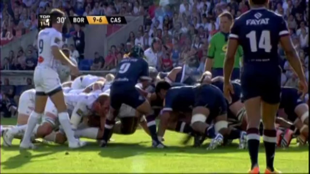Bordeaux-Castres: 21-20 - J3 - Saison 2013/2014