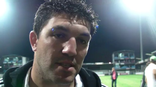 Rugby Pro D2 - Yoann Boulanger réagit après CSBJ - USB