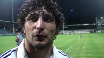 Rugby Pro D2 - Anthony Frenet réagit après CSBJ - USB