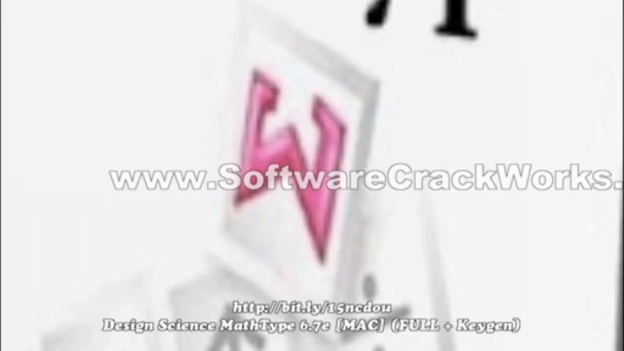 [9-2013 NEW] (FULL + Keygen) Design Science MathType 6.7e [MAC]