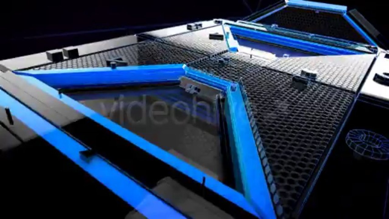 Space Gate Logo Sting - After Effects Template
