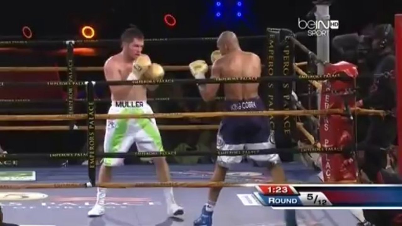 2013-08-31 Tshepang Mohale vs Johnny Muller