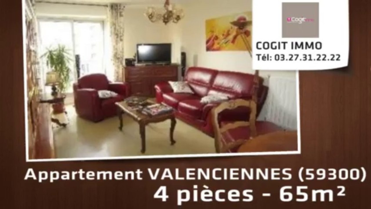 A vendre - appartement - VALENCIENNES (59300) - 4 pièces - 65m²