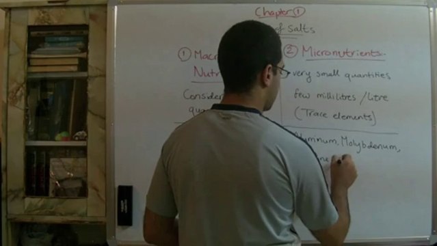 Biology - Chapter 1 - Nutrition - part 4 (Essential mineral salts) - Abdallah Reda el Sayed - YouTube