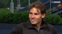 Rafael Nadal's interview to SkySport after his win over Dodig in R3 of US Open.