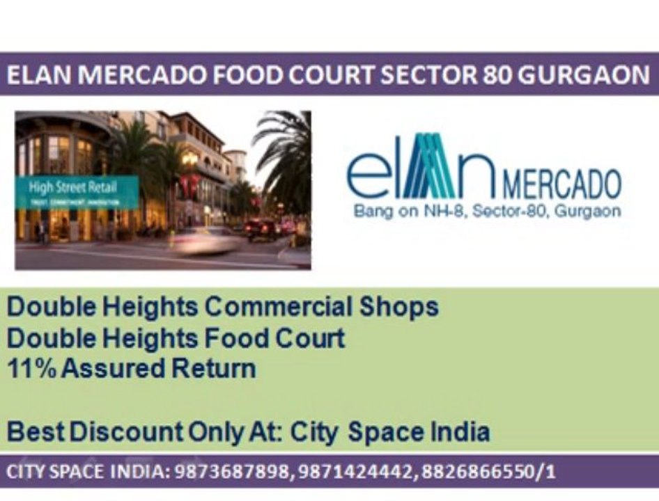 COMMERCIAL PROJECTS:^:^8826866551:^:^ELAN FOOD COURT MERCADO