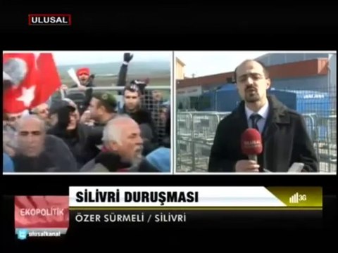 Ergenekon Davası'na giden halka biber gazı ve tazyikli su