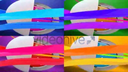 Oval 3D Logo Sting - After Effects Template