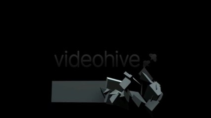 3D Crash Lower Third - After Effects Template
