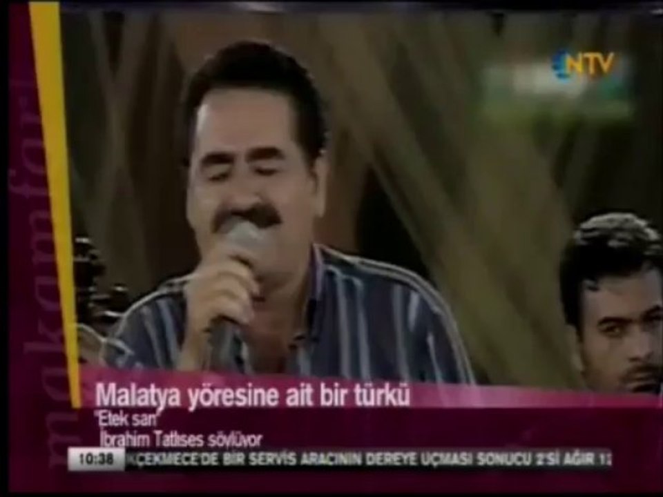 NTV Makam Farkı - İbrahim Tatlıses ETEK SARI
