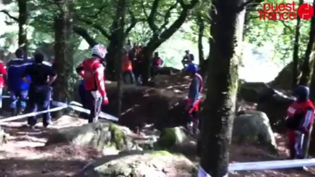 Trial moto au Disquay - Championnat de Bretagne de Trial moto