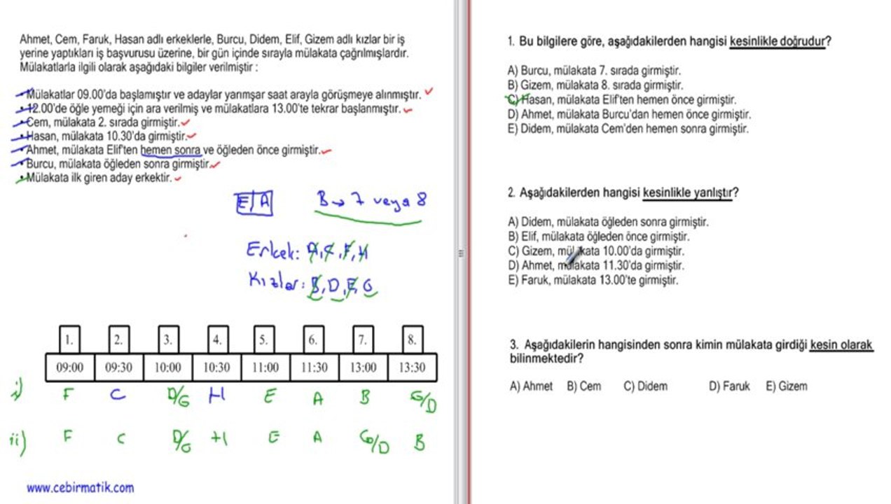 ales - dgs - kpss ye hazırlık amaçlı sözel mantık örnek soru çözümü-3